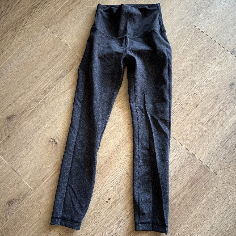 lululemon Wunder Train crop leggings size 2